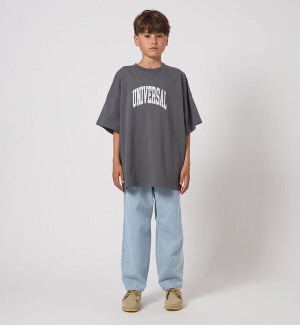 UNITED ARROWS green label relaxing「ストレッチ デニム カーブパンツ / キッズ  100cm-160cm - ストレッチ -」|デニム|