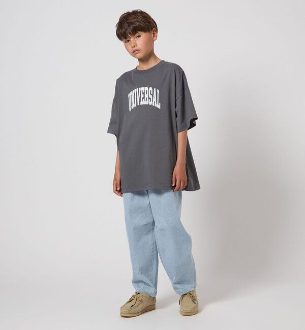 UNITED ARROWS green label relaxing「ストレッチ デニム カーブパンツ / キッズ  100cm-160cm - ストレッチ -」|デニム|