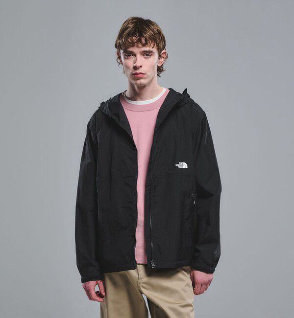 UNITED ARROWS green label relaxing「＜THE NORTH FACE＞コンパクト ジャケット シェル」|ブルゾン・スタジャン|BLACK