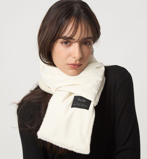 UNITED ARROWS green label relaxing「【別注】＜TAION＞ダウンボア マフラー」|ストール|