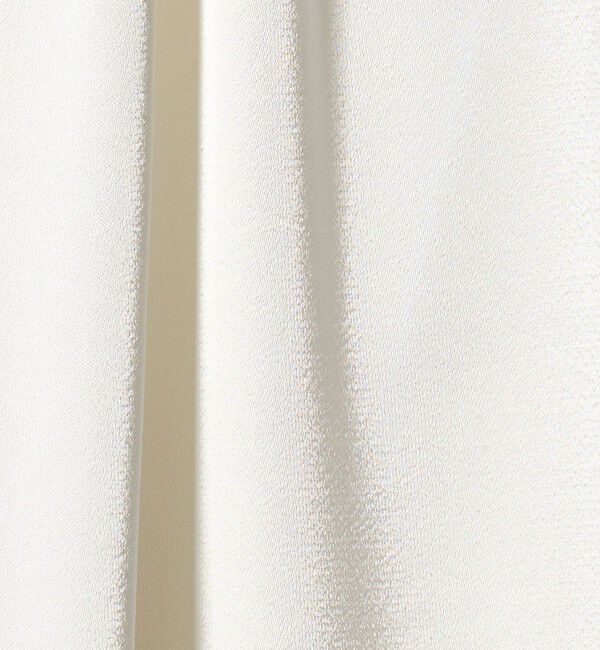 UNITED ARROWS green label relaxing「サテン スタンドネック ギャザー ブラウス」|シャツ・ブラウス|