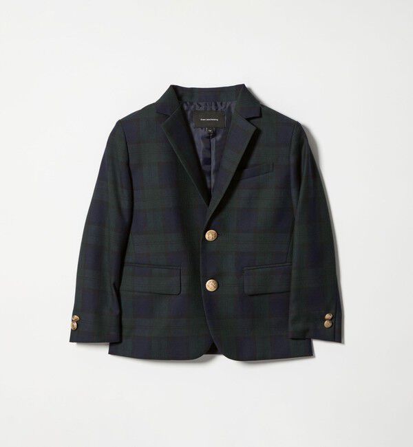 UNITED ARROWS green label relaxing「TRW ブラックウォッチ ジャケット / キッズ 110cm-130cm」|テーラードジャケット|