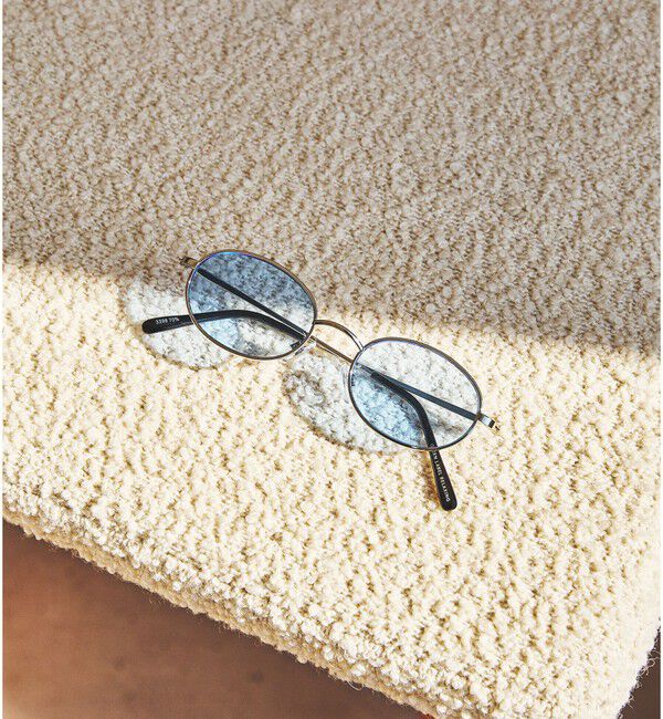 UNITED ARROWS green label relaxing「GLR オーバル メタルフレーム ファッション用グラス」|メガネ|