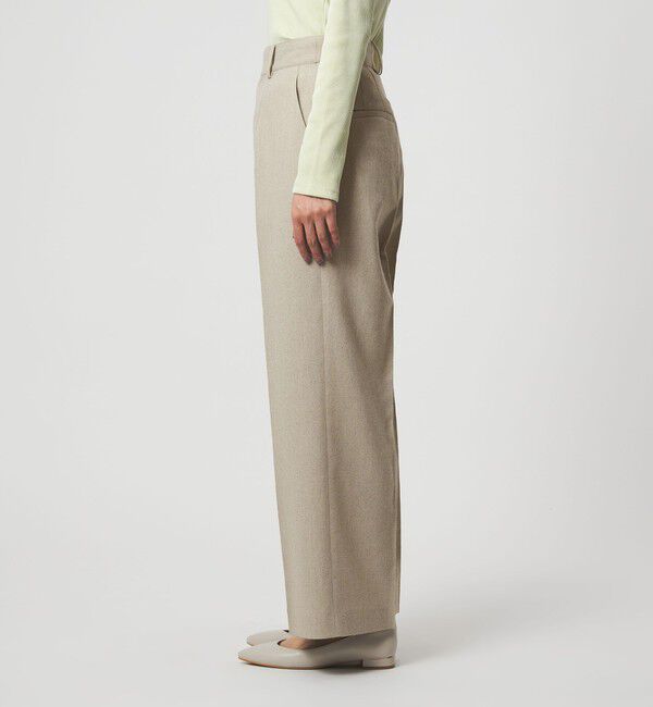 UNITED ARROWS green label relaxing「［size SHORT/TALLあり］Greed グリード メランジ ストレート パンツ」|スラックス|