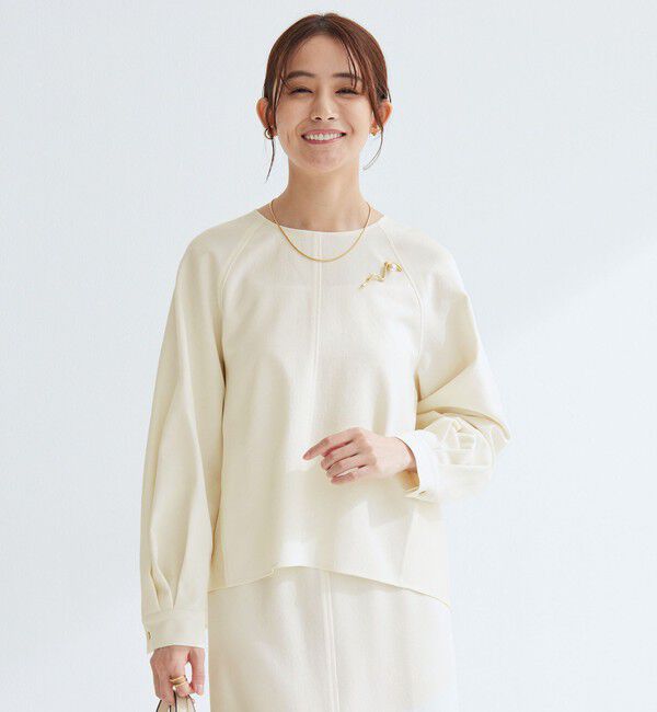 UNITED ARROWS green label relaxing「［size SHORTあり］fleurie(フルリー) フォルム プルオーバー ブラウス」|シャツ・ブラウス|