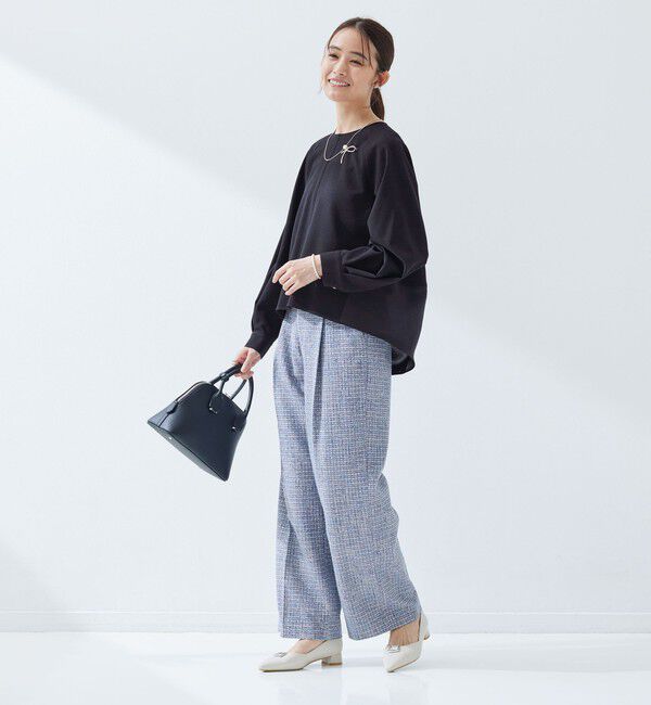 UNITED ARROWS green label relaxing「［size SHORTあり］fleurie(フルリー) フォルム プルオーバー ブラウス」|シャツ・ブラウス|