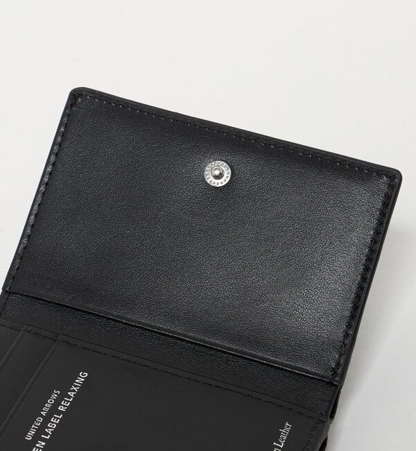 UNITED ARROWS green label relaxing「GLR イタリアンレザー 3つ折り ミニウォレット 財布」|財布|