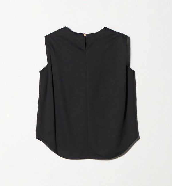 UNITED ARROWS green label relaxing「サテン ドッキング ラウンドヘム タンクトップ カットソー」|Tシャツ・カットソー|