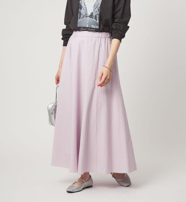 UNITED ARROWS green label relaxing「ポコポコ フレア スカート」|フレア|