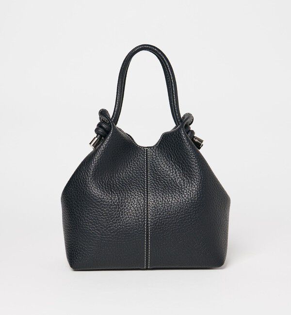 EMMEL REFINES「＜EMMEL REFINES＞EM チューブハンドル ソフト 2WAY バッグ」|トートバッグ|BLACK