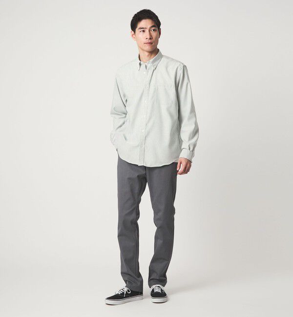 UNITED ARROWS green label relaxing「W/R オックスフォード ボタンダウン 長袖 シャツ」|シャツ・ブラウス|