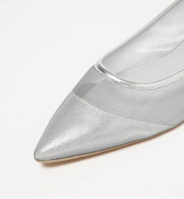 UNITED ARROWS green label relaxing「ポインテッド チュール フラットシューズ」|パンプス|