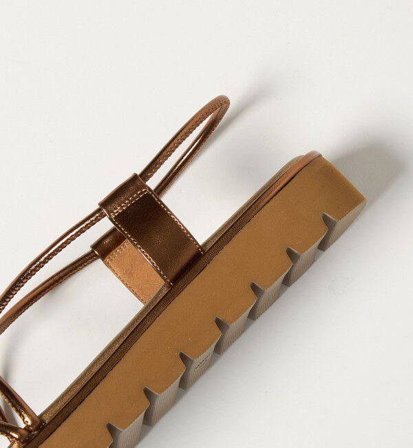 UNITED ARROWS green label relaxing「メタルトング プラット サンダル」|サンダル|