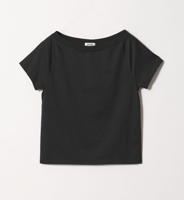UNITED ARROWS green label relaxing「＜SEASONAL COLLECTION＞LOTUS オフショルダー Tシャツ」|Tシャツ・カットソー|BLACK