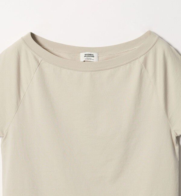 UNITED ARROWS green label relaxing「＜SEASONAL COLLECTION＞LOTUS オフショルダー Tシャツ」|Tシャツ・カットソー|