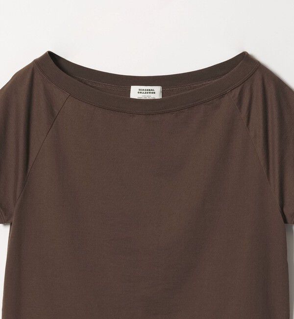 UNITED ARROWS green label relaxing「＜SEASONAL COLLECTION＞LOTUS オフショルダー Tシャツ」|Tシャツ・カットソー|