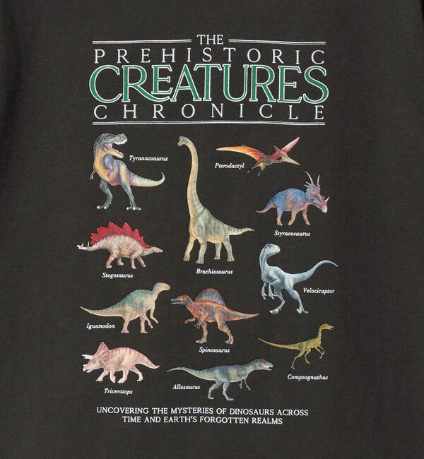 UNITED ARROWS green label relaxing「ダイナソー Tシャツ / キッズ  100cm-130cm」|Tシャツ・カットソー|