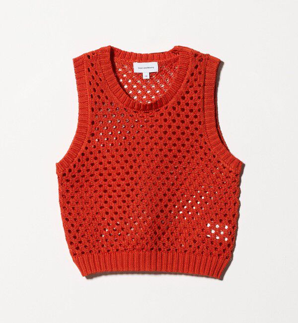 UNITED ARROWS green label relaxing「サマーニットベスト ＋ キャミ セット / キッズ 100cm-130cm」|ベスト・ジレ|