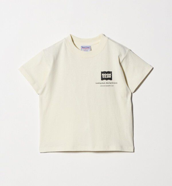 UNITED ARROWS green label relaxing「【別注】＜BOOK CLUB＞ロゴ Tシャツ / キッズ 110cm-130cm」|Tシャツ・カットソー|WHITE