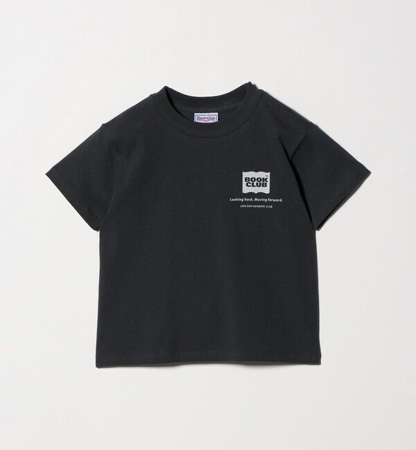 UNITED ARROWS green label relaxing「【別注】＜BOOK CLUB＞ロゴ Tシャツ / キッズ 110cm-130cm」|Tシャツ・カットソー|DK.GRAY
