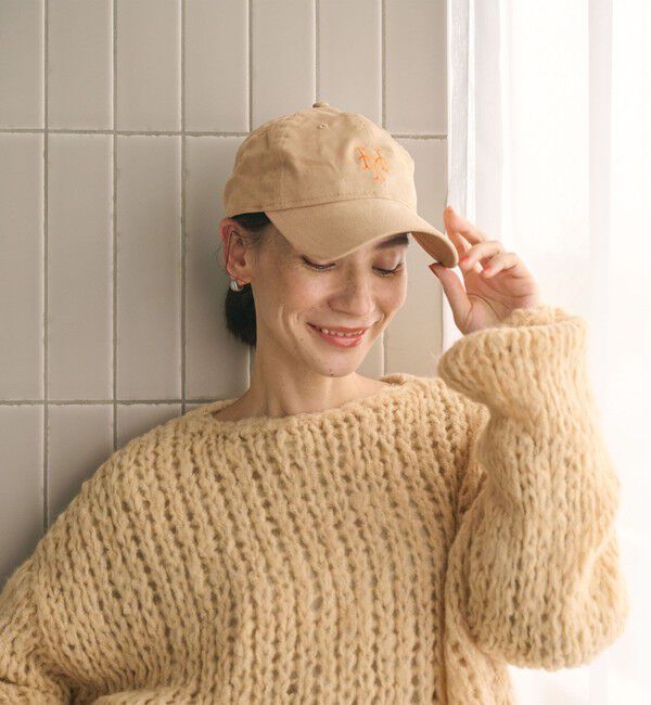 BEAUTY&YOUTH UNITED ARROWS「【別注】＜NEW ERA＞スエードライク ロゴ キャップ」|キャップ・キャスケット|