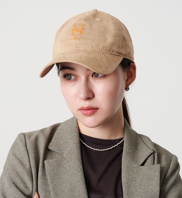 BEAUTY&YOUTH UNITED ARROWS「【別注】＜NEW ERA＞スエードライク ロゴ キャップ」|キャップ・キャスケット|