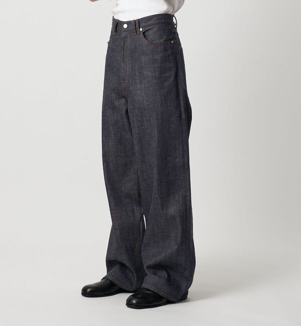 MONKEY TIME「リジッド デニム バギー パンツ」|チノ|