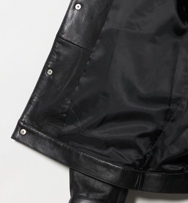 BEAUTY&YOUTH UNITED ARROWS「セミベジタブル レザー トラッカー ジャケット」|その他|