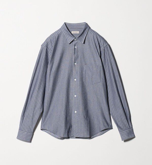 BEAUTY&YOUTH UNITED ARROWS「クイック ストレッチ ストライプ レギュラー シャツ SLIM型 吸水速乾機能付き」|シャツ・ブラウス|