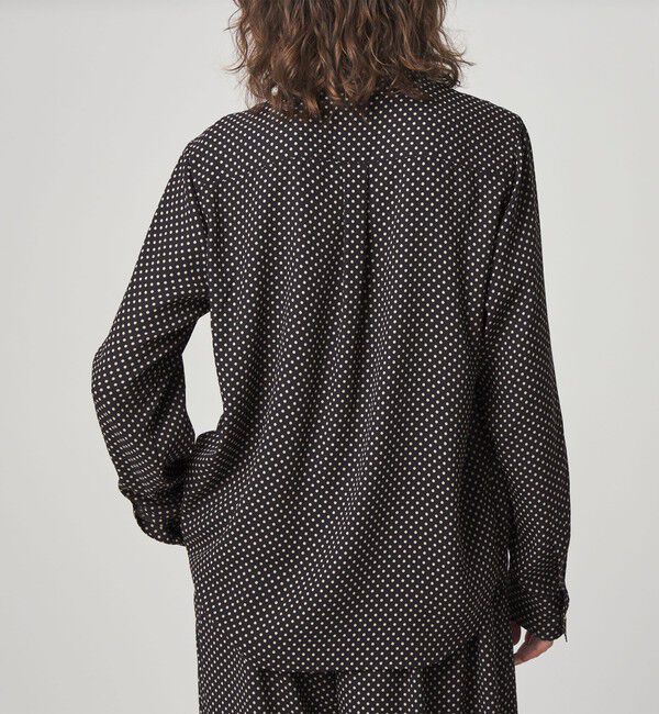 STEVEN ALAN「＜Steven Alan＞ドット プリント シャツ」|シャツ・ブラウス|