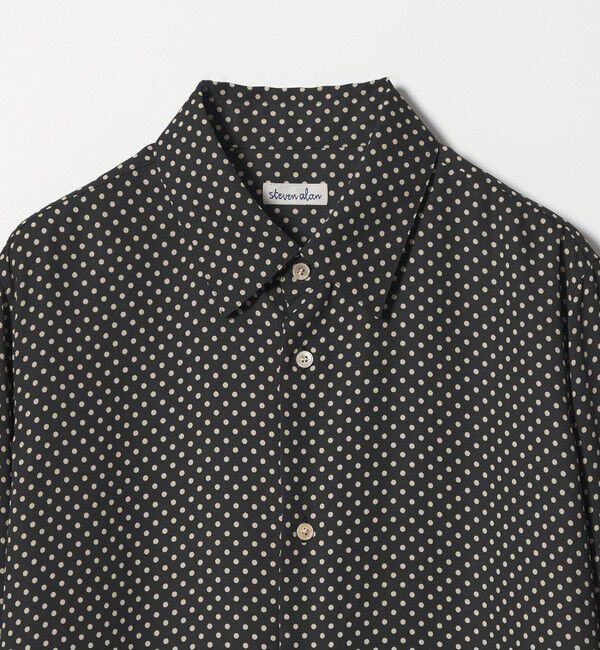 STEVEN ALAN「＜Steven Alan＞ドット プリント シャツ」|シャツ・ブラウス|