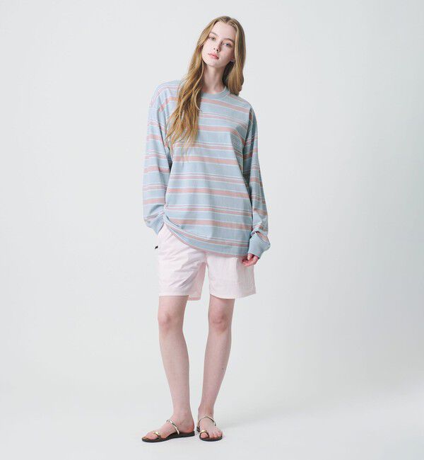 California General Store「＜CGS.＞オーガニック コットン ロングスリーブ ボーダー Tシャツ」|Tシャツ・カットソー|