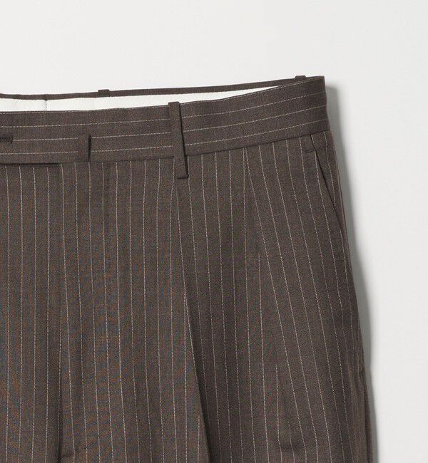 STEVEN ALAN「＜Steven Alan＞ ウール トロピカル インツープリーツ ドレス トラウザーズ」|スラックス|