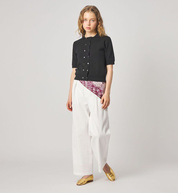 STEVEN ALAN「＜Steven Alan＞ハーフ スリーブ カーディガン」|カーディガン|