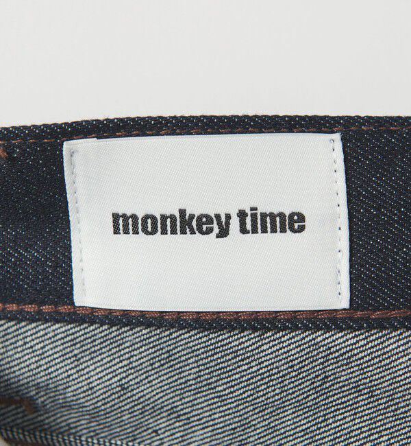 MONKEY TIME「ライトオンス リジッド デニム バギー パンツ」|チノ|