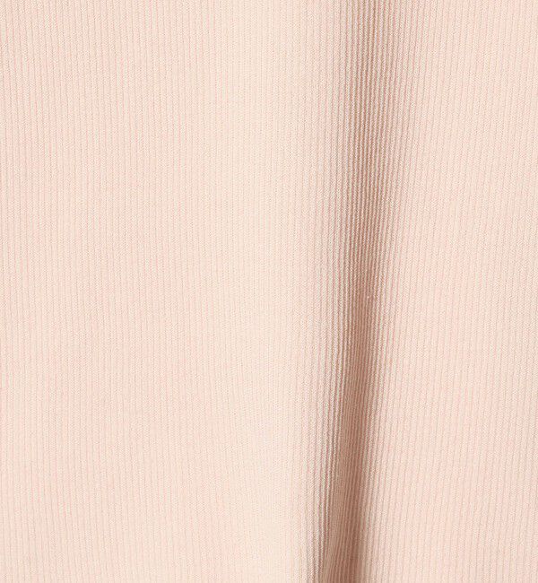 BEAUTY&YOUTH UNITED ARROWS「リブライン ショートスリーブ ニットプルオーバー ウォッシャブル」|ニット・セーター|