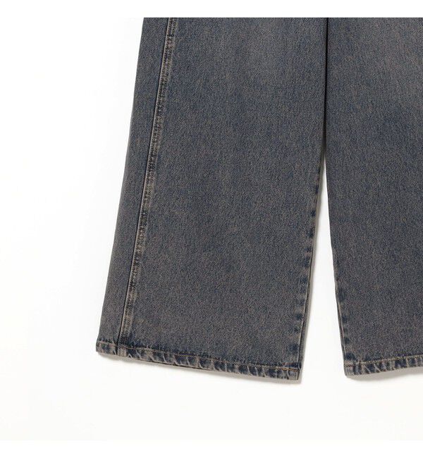 Ray BEAMS 「オーバーダイ デニム パンツ」|デニム|