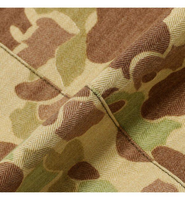 BEAMSBOY「【別注】BUZZ RICKSON'S / ヘリンボーン カモ パンツ」|チノ|