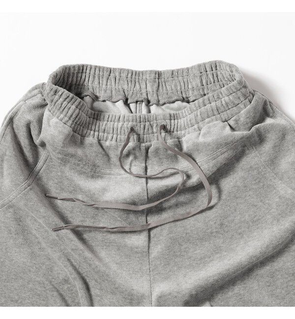 Ray BEAMS 「ベロア ワイド スウェット パンツ」|その他|