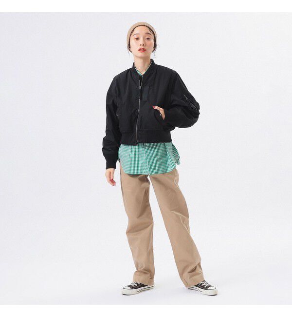 BEAMSBOY「デタッチ スリーブ ミリタリー ブルゾン」|ブルゾン・スタジャン|