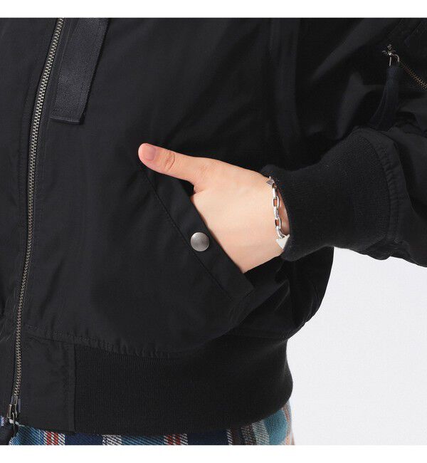 BEAMSBOY「デタッチ スリーブ ミリタリー ブルゾン」|ブルゾン・スタジャン|