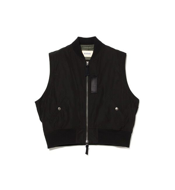 BEAMSBOY「デタッチ スリーブ ミリタリー ブルゾン」|ブルゾン・スタジャン|