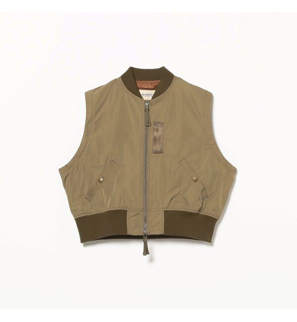 BEAMSBOY「デタッチ スリーブ ミリタリー ブルゾン」|ブルゾン・スタジャン|