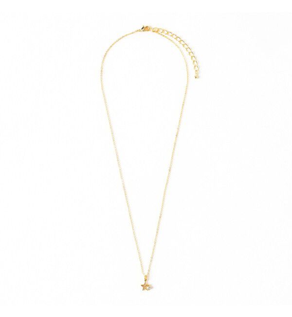 Ray BEAMS 「プチ エポ ラメ スター ネックレス」|ネックレス|