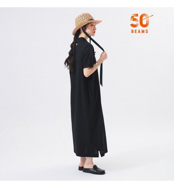 BEAMSBOY「【別注】LACOSTE / ポロ ワンピース」|ワンピース|031_NOIR