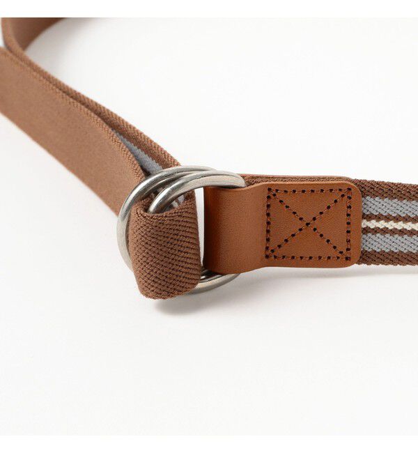 BEAMSBOY「GEVAERT BANDWEVERIJ / 30mm ストライプ ライン ベルト」|ベルト|