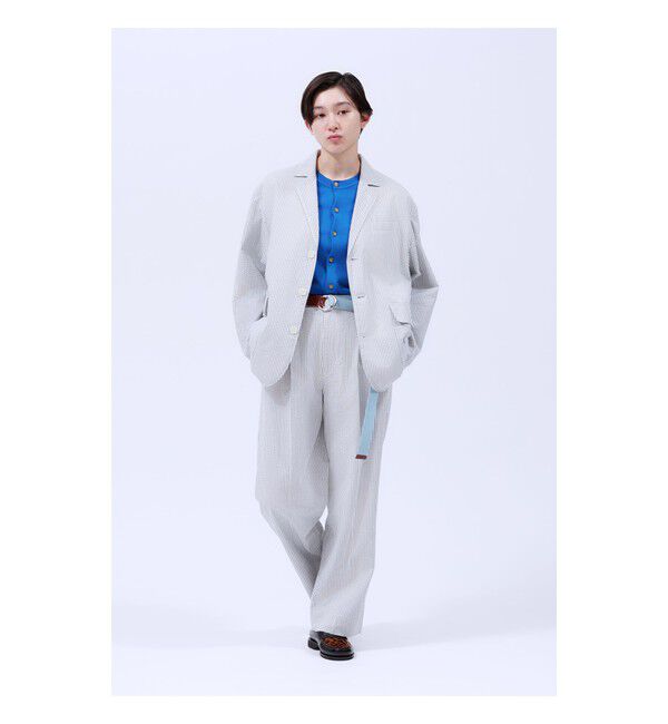 BEAMSBOY「シアサッカー ジャケット」|テーラードジャケット|