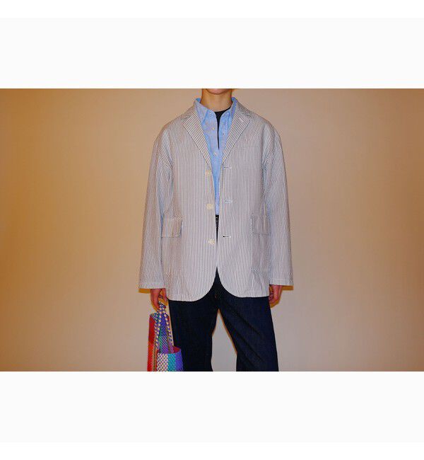 BEAMSBOY「シアサッカー ジャケット」|テーラードジャケット|