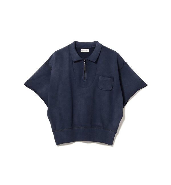 BEAMSBOY「ハーフジップ ショートスリーブ スウェット」|スウェット・ジャージ|