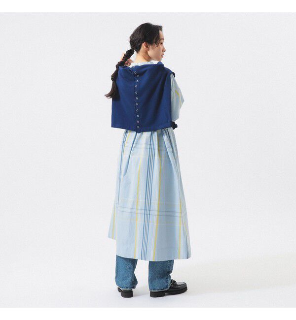 BEAMSBOY「ボーイ ビッグ タータン ワンピース」|ワンピース|